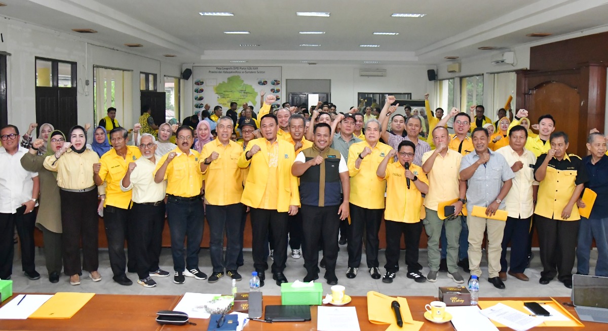 Golkar Sumsel Perkuat Barisan, 181 Pengurus Ikuti Konsolidasi Perdana