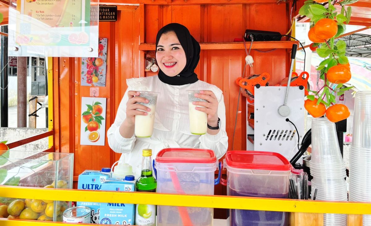 Dari Doa Menjadi Nyata, Agnes Masayu Claudia Hadirkan Es Endul 01 di Kemang Manis