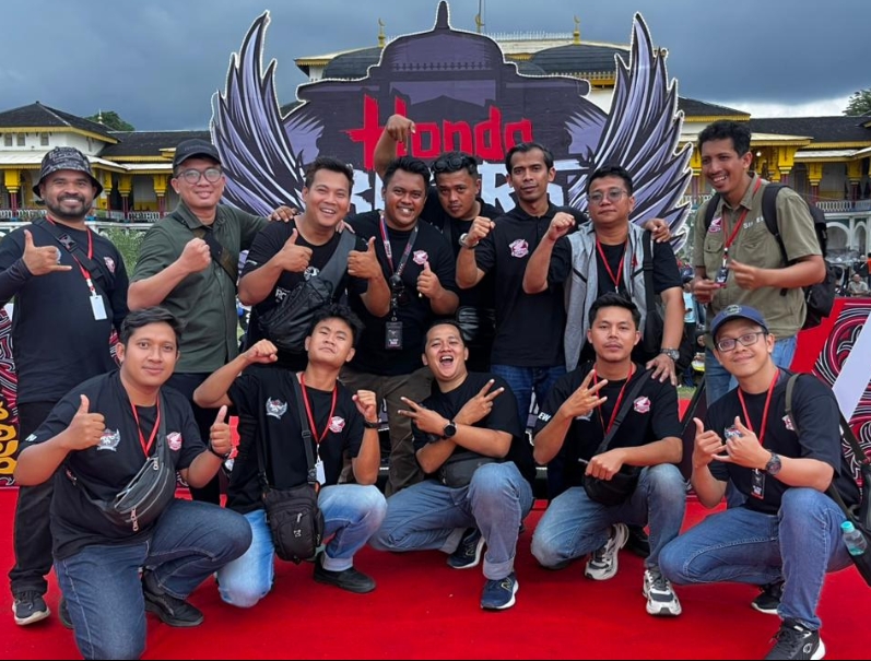 Astra Motor Sumsel Ikut Meriahkan HBD Regional Sumatera 2025 di Medan, Semangat Persaudaraan Bikers Honda