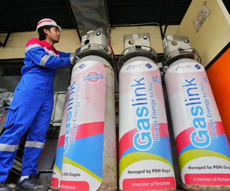 Gas Bumi Beyond Pipeline CNG Subholding Gas Pertamina Mengalir di Balikpapan