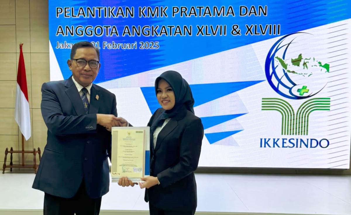 dr Vera Dilantik Konsultan Manajemen Kesehatan, Komitmen Tingkatkan Kualitas Layanan Kesehatan