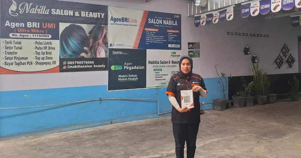 Usaha Salon di Kediri Makin Cuan Sejak Dapatkan Pemberdayaan BRI dan Bergabung Jadi Agen BRILink