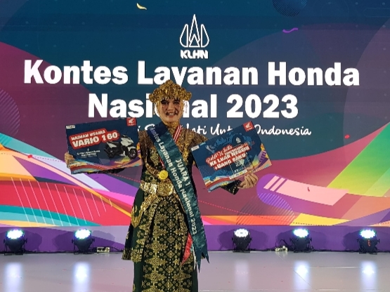 Mengenal Sosok Novianti Hasima, Jadi Front Line People Terbaik dalam Kontes Layanan Honda Nasional 2023