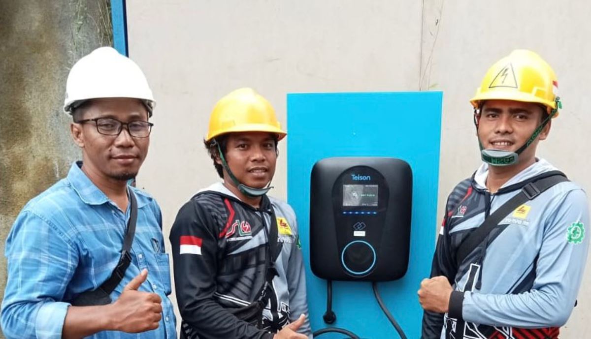 Mudik Nataru, PLN UP3 Jambi Hadirkan 9 SPKLU untuk Pemudik Berkendaraan Listrik