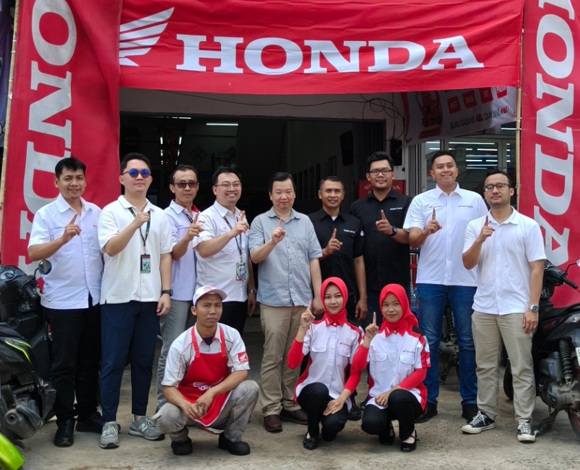 Bengkel AHASS Berkat Mulia 2 Jalan M Isa Resmi Dibuka, Layanan Konsumen Pengguna Honda Makin Dekat
