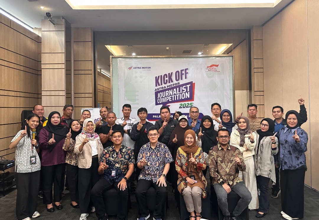Sinergi Bersama Media Cetak dan Online, Astra Motor Journalist Competition 2025 di Sumsel Resmi Dimulai