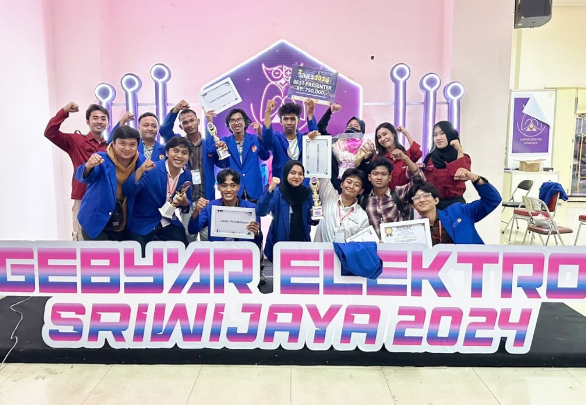 Mahasiswa UBD Raih Prestasi Gemilang di Gebyar Elektro Sriwijaya 2024