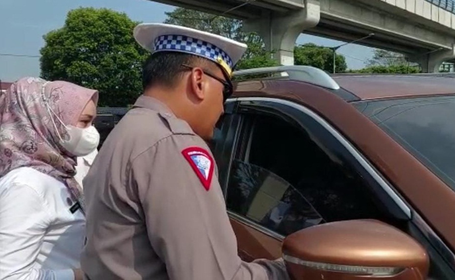 25 Kendaraan Mati Pajak Terjaring Razia Gabungan di Jakabaring Palembang