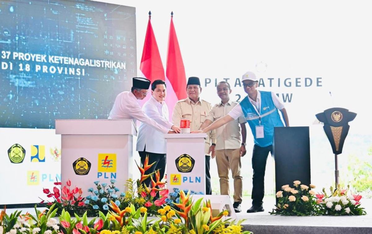 Presiden Prabowo Resmikan Proyek Strategis Ketenagalistrikan Terbesar di Dunia