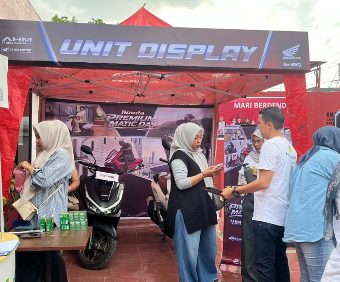 Astra Motor Sumsel dan HPMD Hadirkan Skutik Matic dan Riding Test di Mari Berdendang Fest 2026