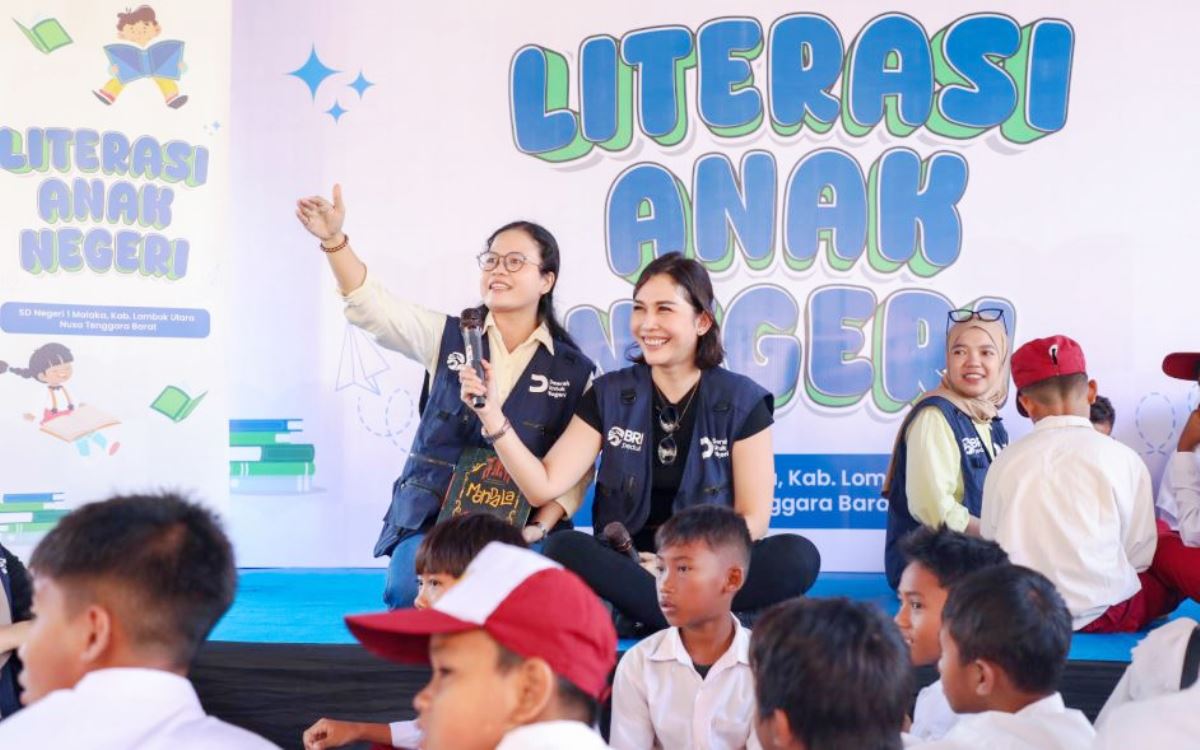 BRI Peduli Gaungkan Semangat Kemerdekaan Melalui Program Literasi Anak Negeri 