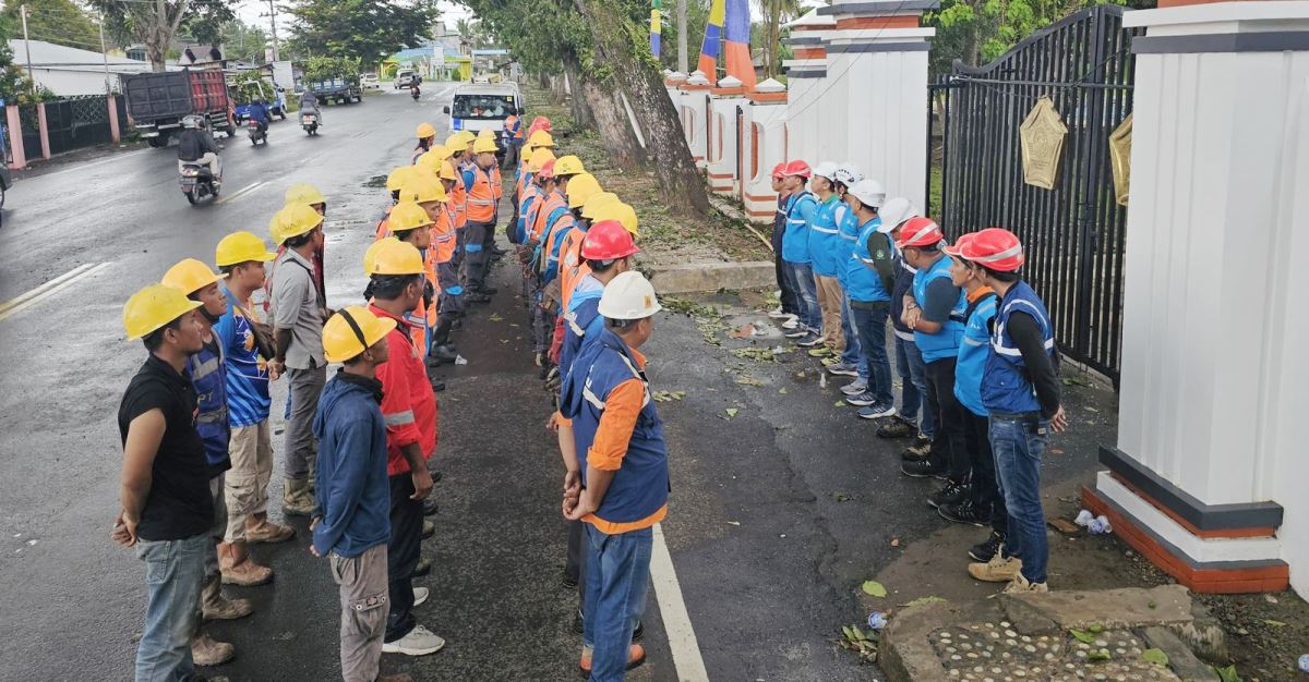 Jaga Kehandalan Pasokan Listrik, PLN Unit Layanan Pelanggan di Bengkulu Lakukan Kolaborasi Gebyar ROW