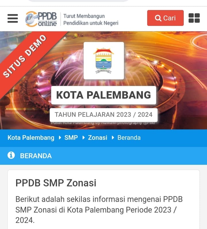 Registrasi Akunnya Sekarang Juga, Daftar PPDB 2023 Kota Palembang, Klik Link Ini