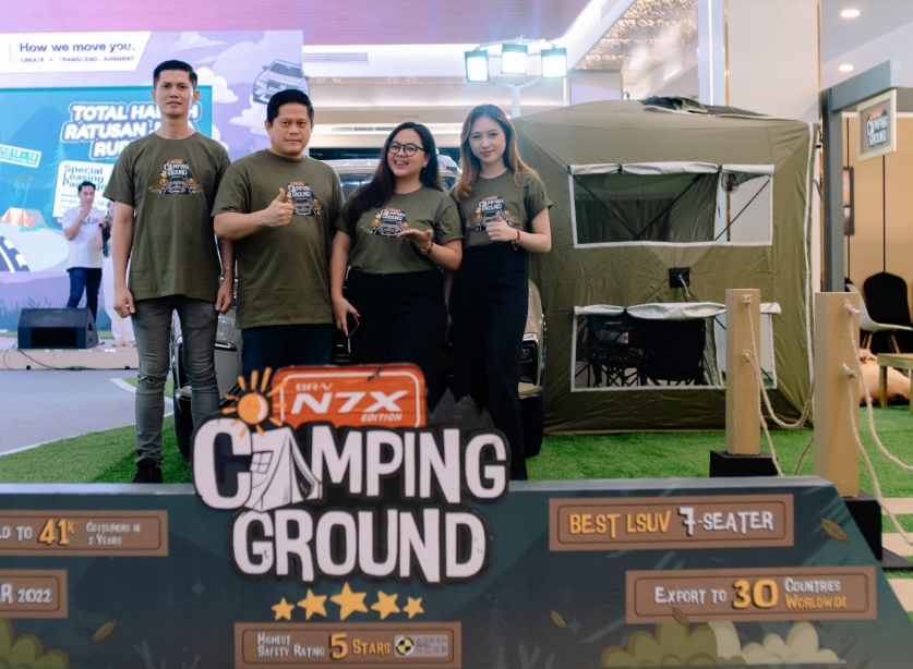 Honda N7X Camping Ground di Kota Palembang Hadirkan Keceriaan Bagi Pengunjung