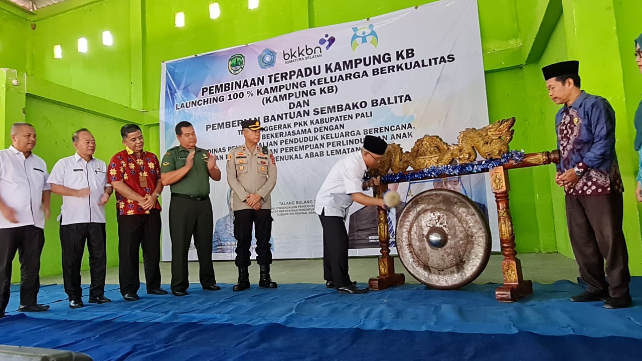 Launching 100 Persen Kampung Keluarga Berkualitas, PALI Bersiap Zero Stunting
