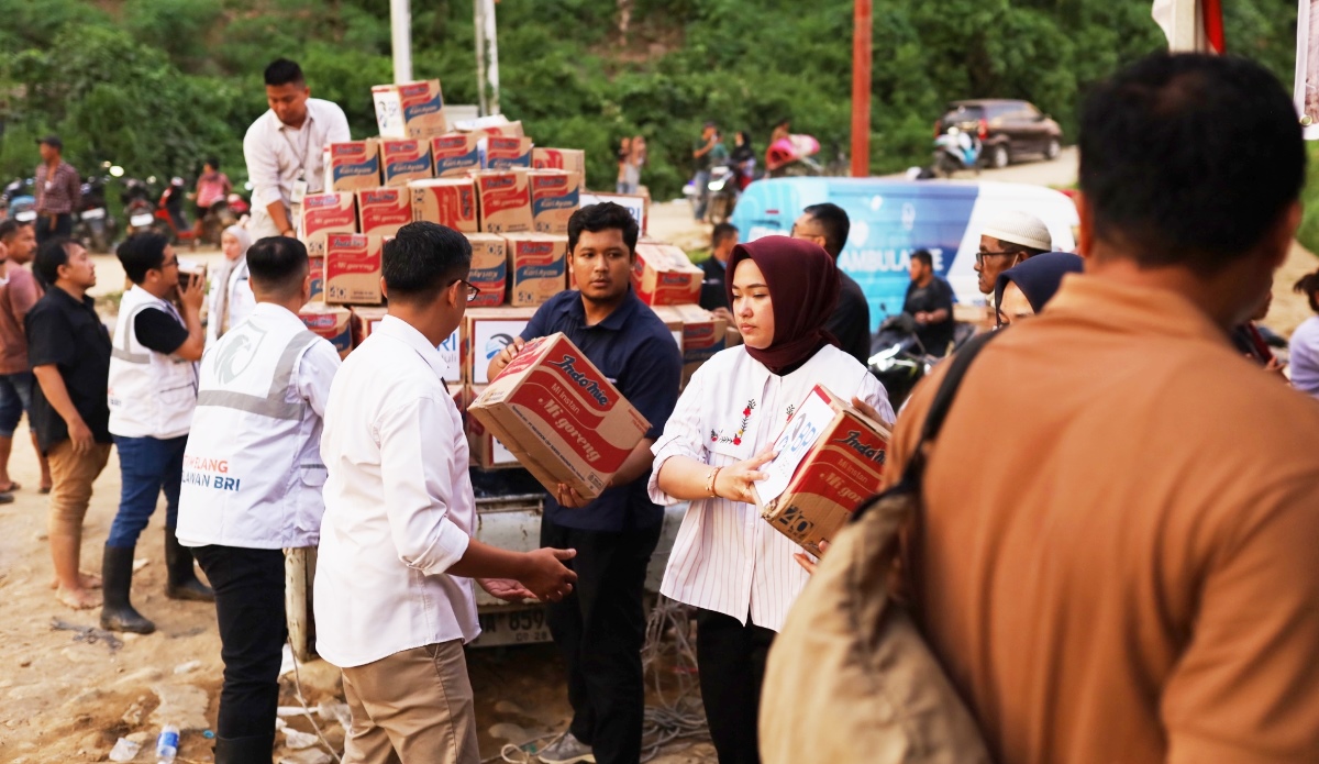Percepat Pemulihan Bencana Sumatera, BRI Terus Salurkan Bantuan di Lebih dari 40 Lokasi