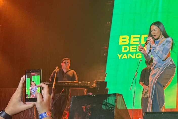 Tampil Livin’ Music Fest 2025, Yura Yunita: Palembang, Kalian Crowd Terbaik Versi Yura Tahun Ini