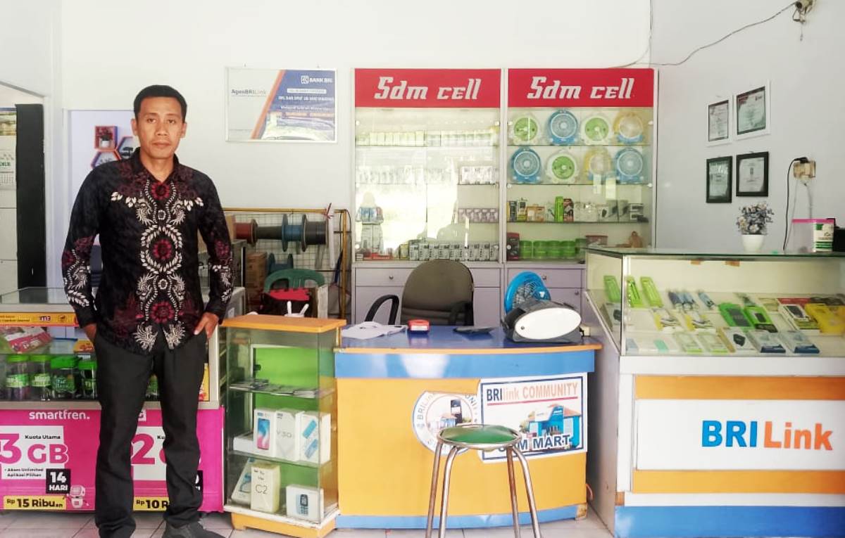 Punya 3 Cabang, AgenBRILink Ini Sukses Bantu Petani Dapatkan Akses Layanan Keuangan