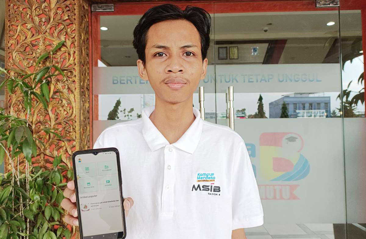 Mahasiswa UBD, Muhammad Mardiansyah Berhasil Lakukan Inovasi NutritionFit