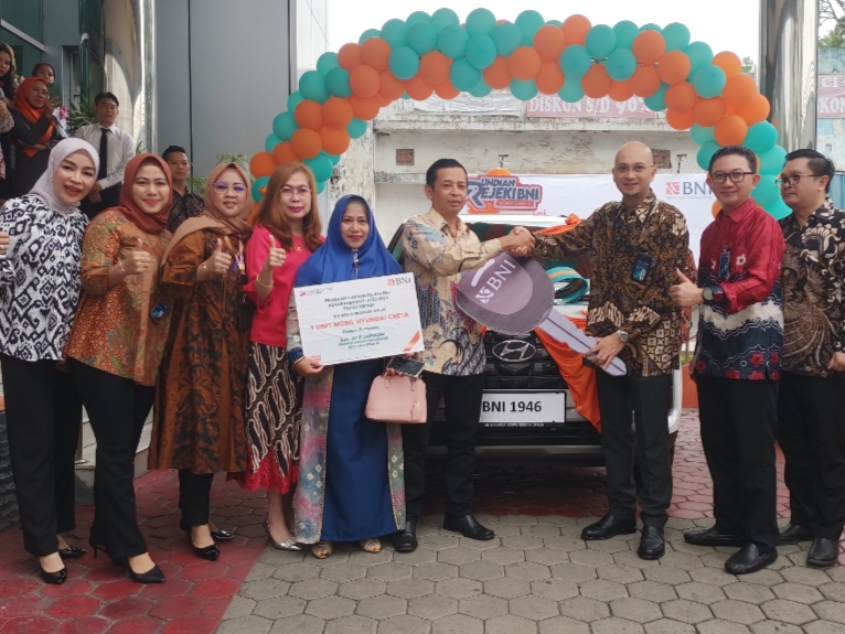 Afif Zamroni Pemenang Hyundai Creta dari Rejeki BNI GaPakeNanti 2022-2023 di Palembang