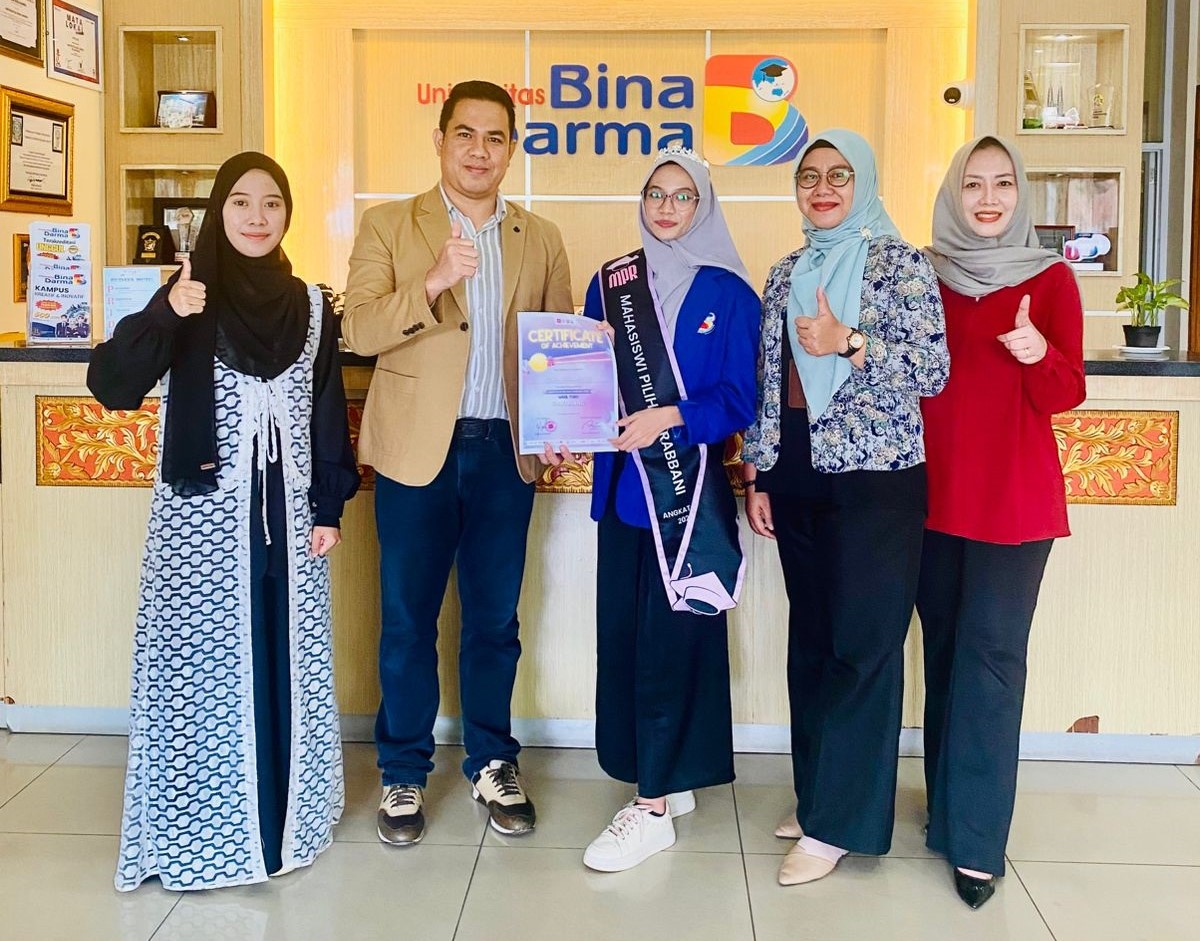 Dinda Humairoh dari Prodi Sistem Informasi UBD Raih Gelar Mahasiswi Pilihan Rabbani 2025 Tingkat Kota 
