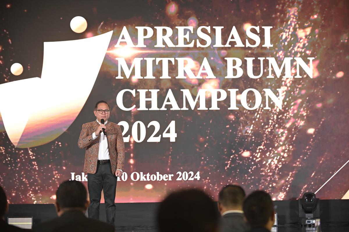 PLN Raih Peringkat Pertama Nasional pada Penghargaan Mitra BUMN Champion 2024