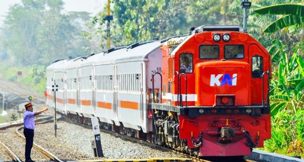KAI Divre III Palembang,Catat 4 Hari Masa Angkutan Lebaran 14.335 Orang Gunakan Kereta Api