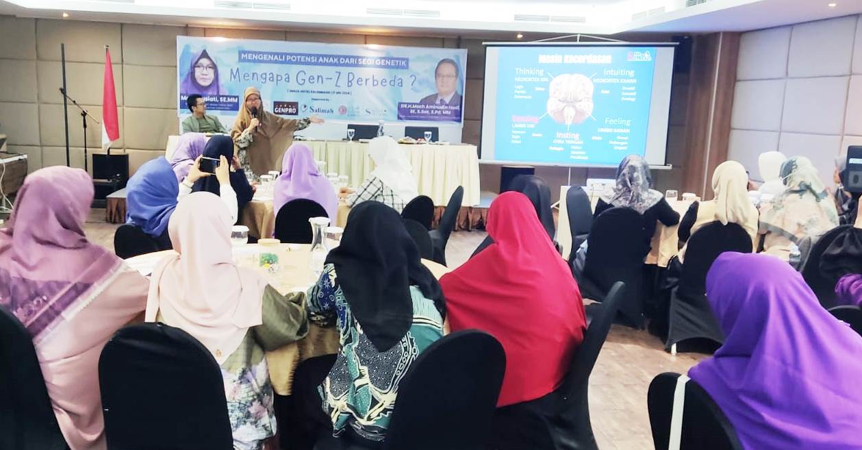 Mengapa Gen Z Berbeda, Aliyah Zahira Academy Gandeng Alisa Khadijah Gelar Workshop STIFIn Level 1