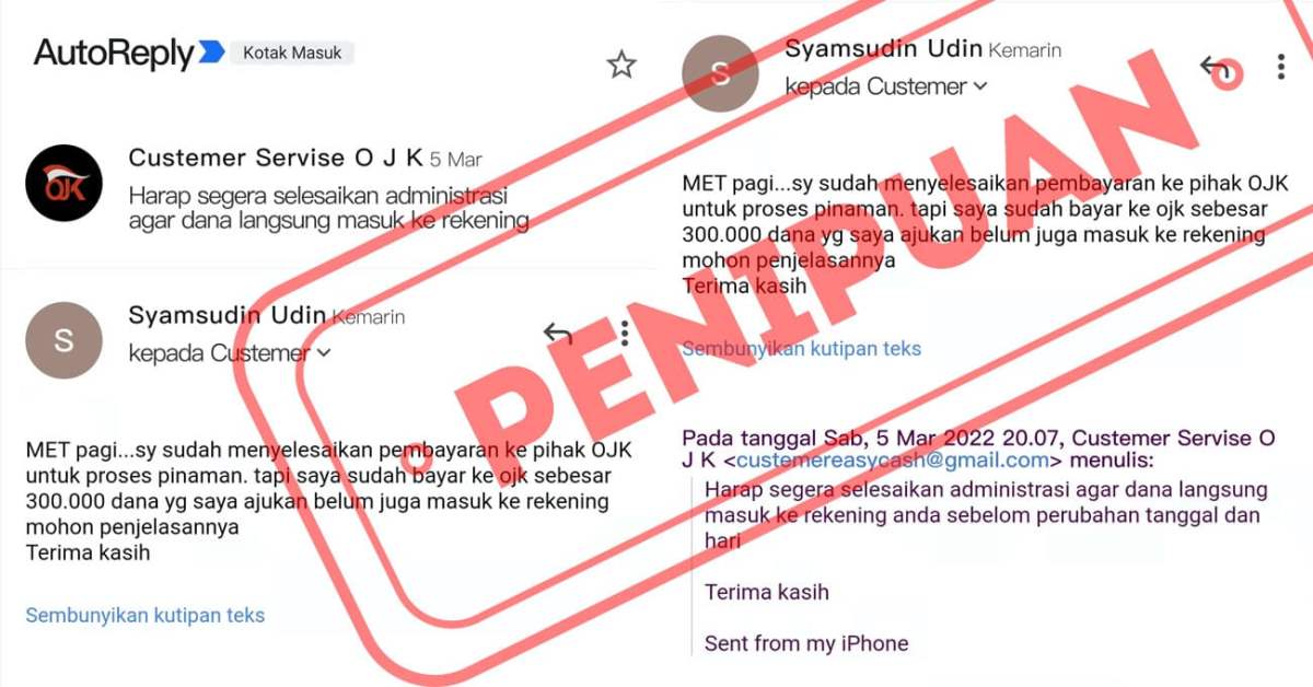 Wajib Waspada, Lakukan 4 Cara Ini agar Terhindar dari Penipuan Pinjol Easycash, Banyak Modus Makin Canggih