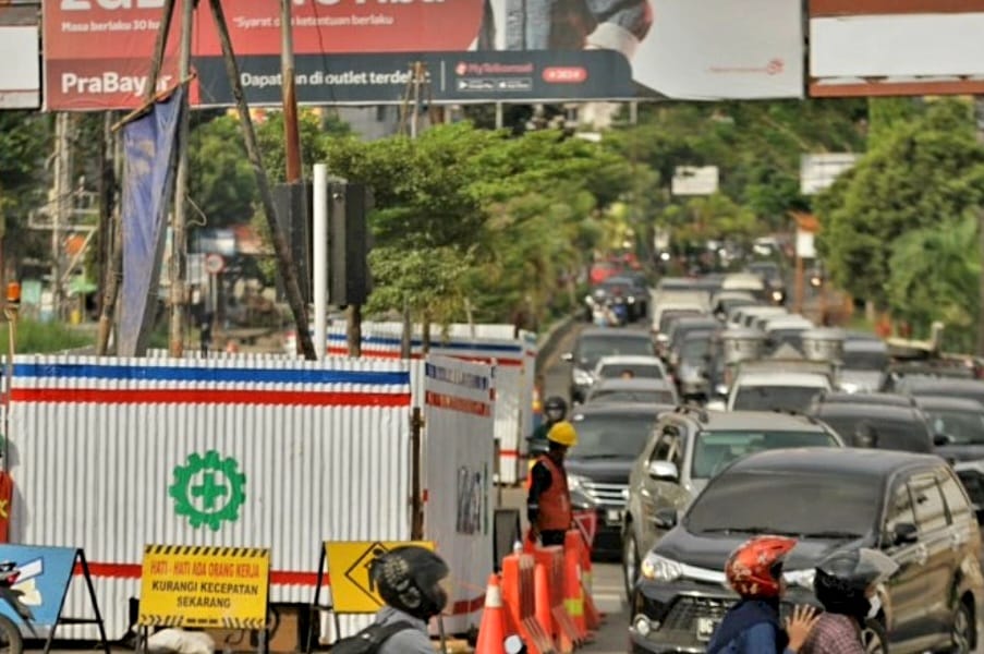 Bukan Sekedar Urai Kemacetan Flyover Sekip Ujung Akan lebih Hijau Dan Indah 