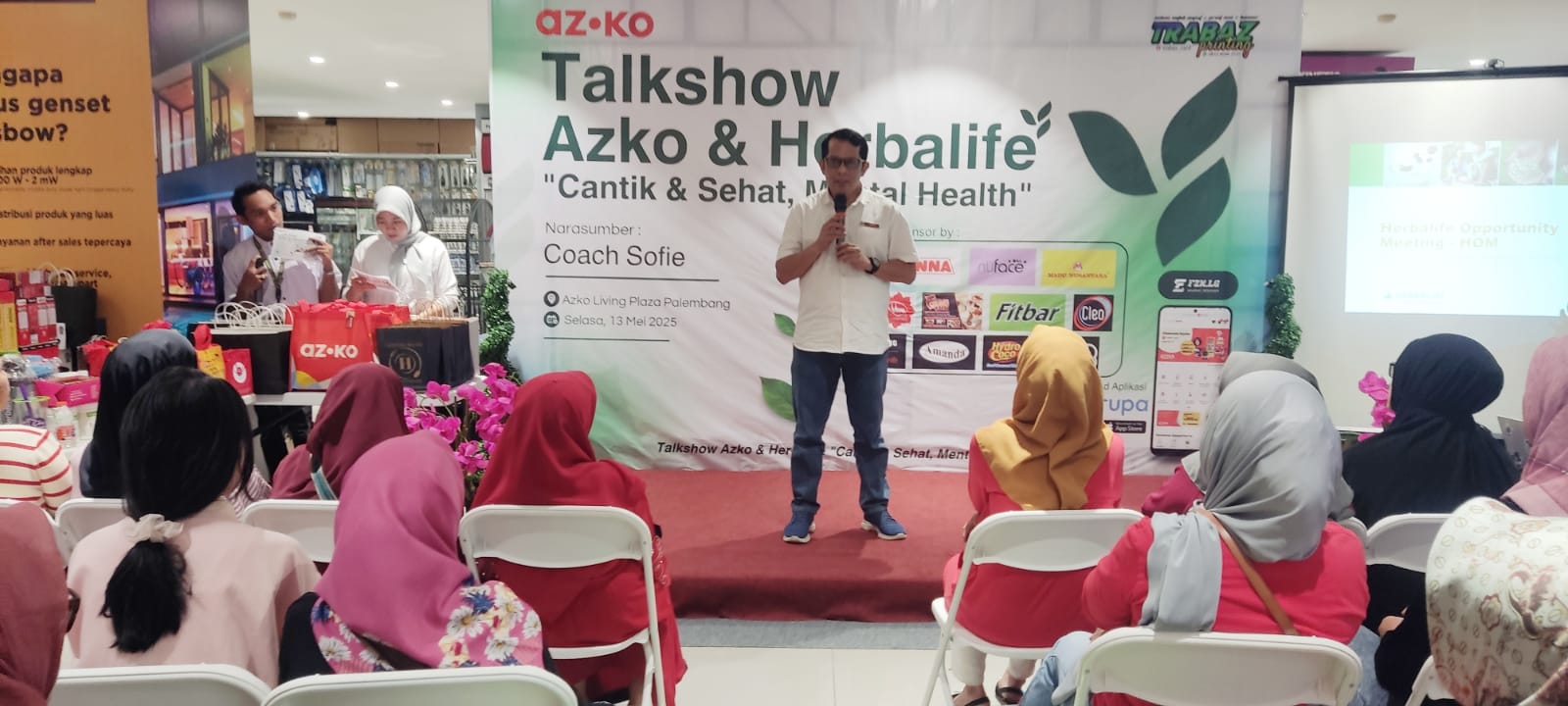 Azko dan Herbalife Edukasi Masyarakat Pentingnya Pola Hidup Sehat