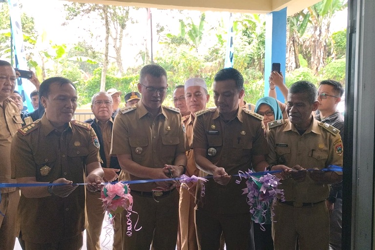 Lurah Dempo Makmur Kantor Baru, Ini Janjinya kepada Warga