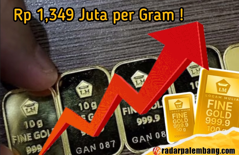 Wow, Harga Emas Hari Ini Melejit! Cek Harga Antam per Gram di Sini 