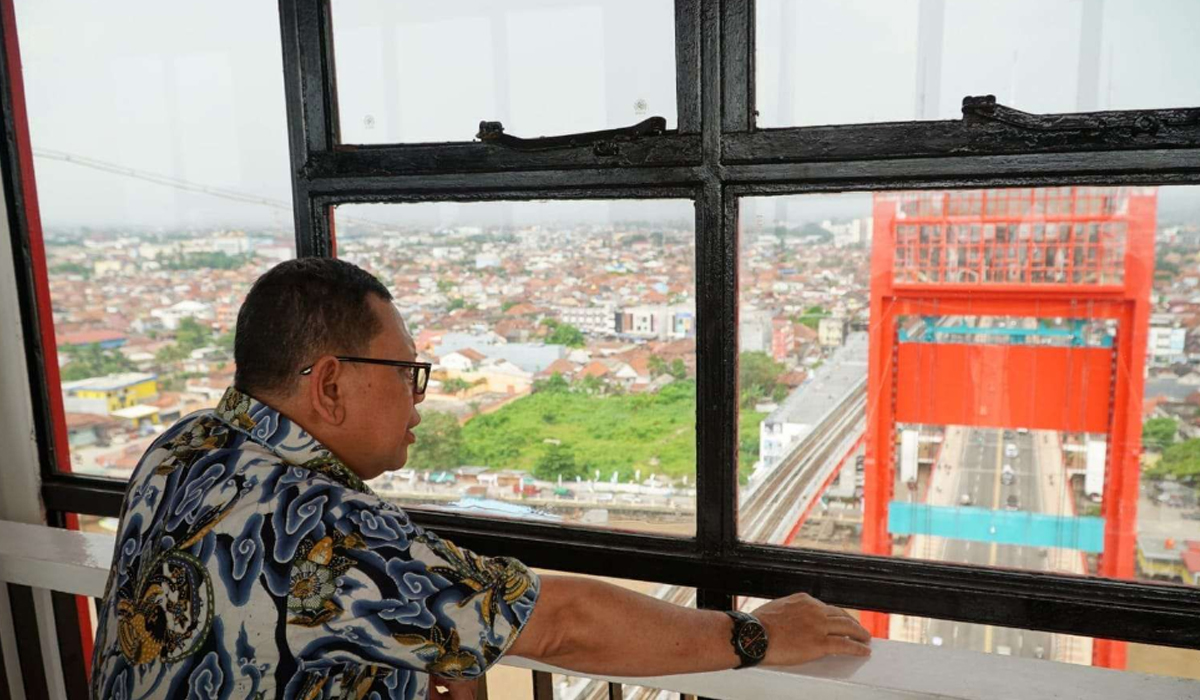 Jadi Lokasi Wisata Baru di Palembang, Tower Jembatan Ampera Dibuka Saat Tahun Baru 2025