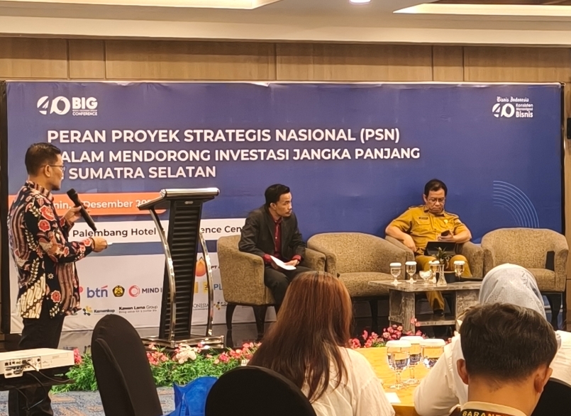 Sumsel Satu-satunya Provinsi di Sumatera Ditarget Pertumbuhan 8 Persen, PSN Berpotensi Penggerak Utama