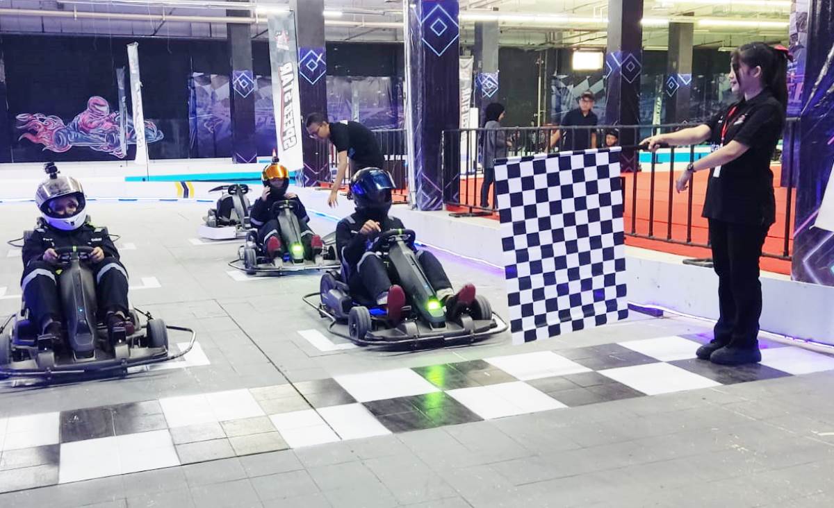 Seru, Speedstar Gokart Hadir di PS Mall, Semua Usia Bisa Pacu Adrenalin