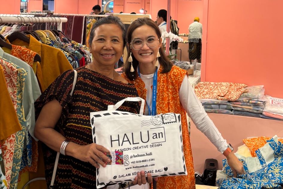 Lewat Pameran BRI, Pengusaha Muda Asal Bali Pasarkan Fashion dengan Sentuhan Digital 
