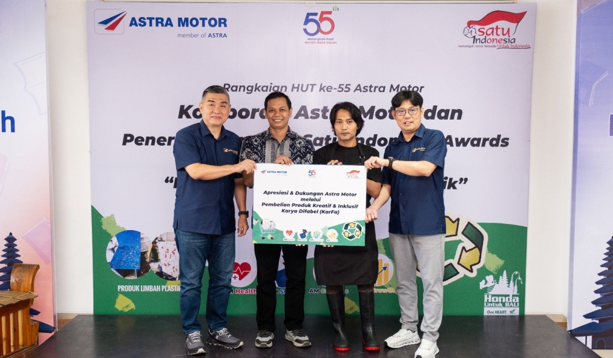 Kolabirasi Astra Motor-KarFa, Kelolah Sampah Botol Plastik di Bali