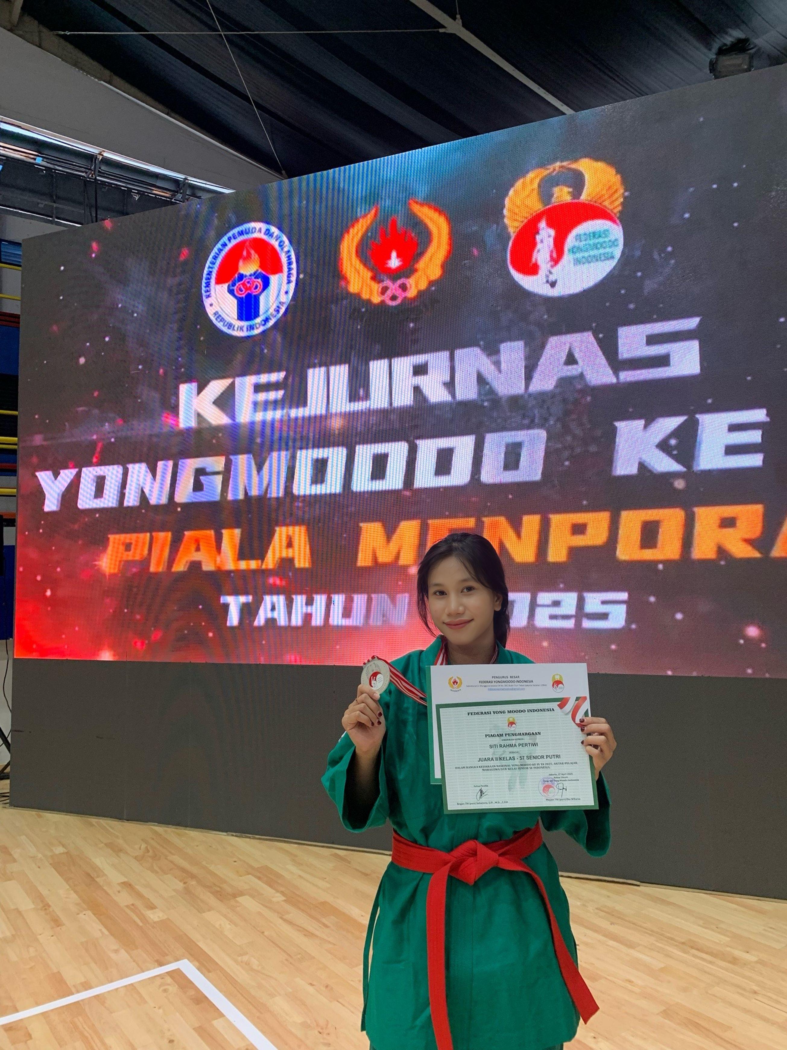 Mahasiswa UBD Raih Peringkat 2 di Kejuaraan Nasional Yongmoodo 2025