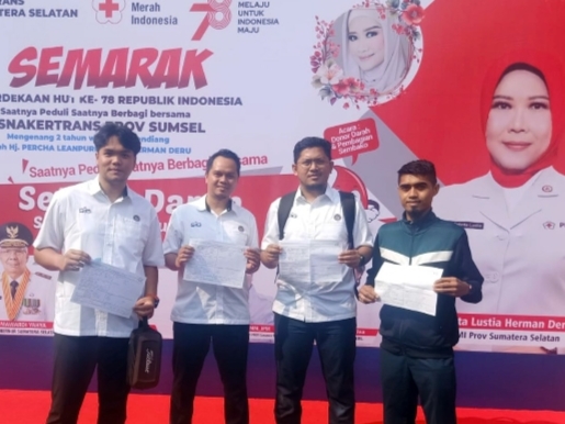 Semen Baturaja Partisipasi Bakti Sosial Donor Darah PMI Provinsi Sumsel