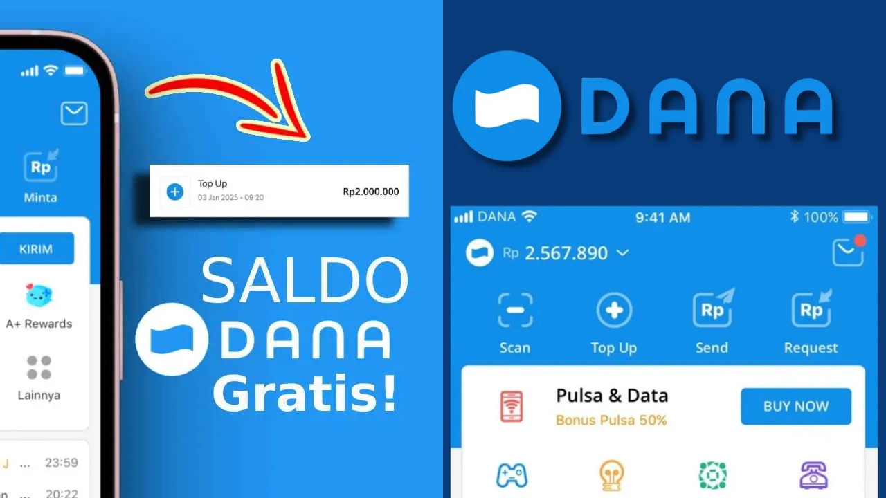 Ada Kejutan Saldo Gratis Link DANA Kaget Hingga Rp500.000 untuk Pengguna Beruntung