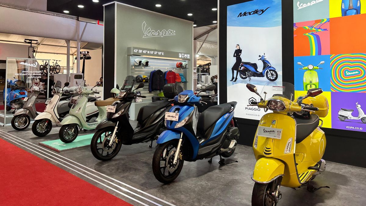 Intip Produk 4 Brand Piaggio Group, Ada Vespa Primavera dan Sprint Terbaru