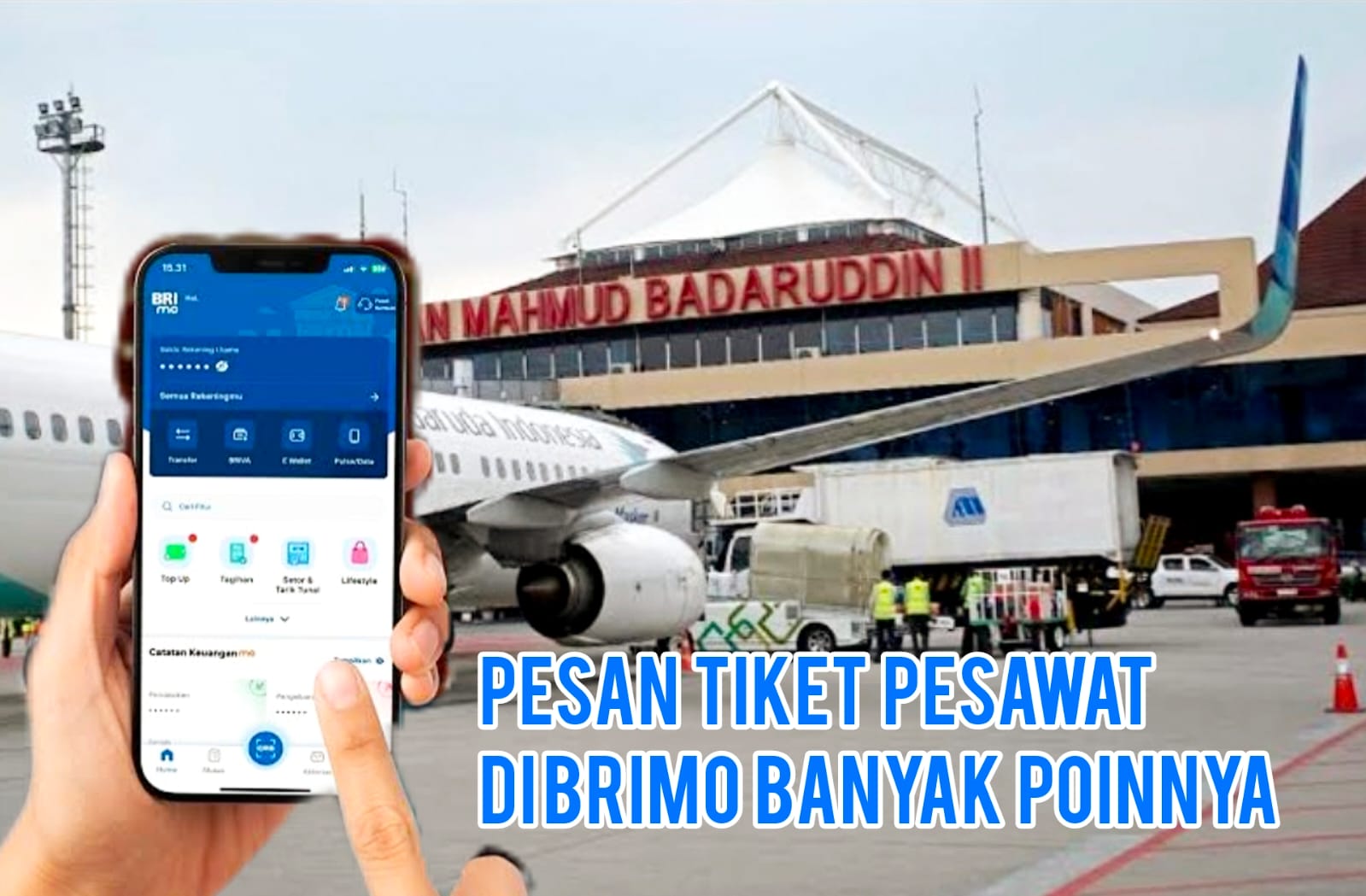 Beli Tiket Pesawat Pakai BRImo, Bisa Dapat Poin Reward