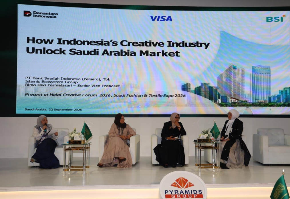BSI Perkuat Peran dalam Pengembangan Industri Fesyen Halal Indonesia di Pasar Arab Saudi