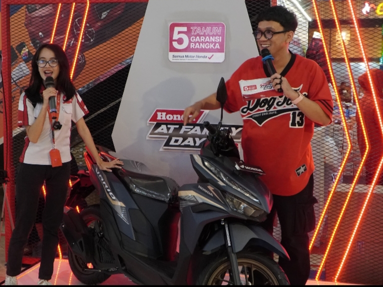  7 Matic Honda Terpajang di AT Family Day, Astra Motor Sumsel Beri Promo Hemat hingga Rp 7 Jutaan