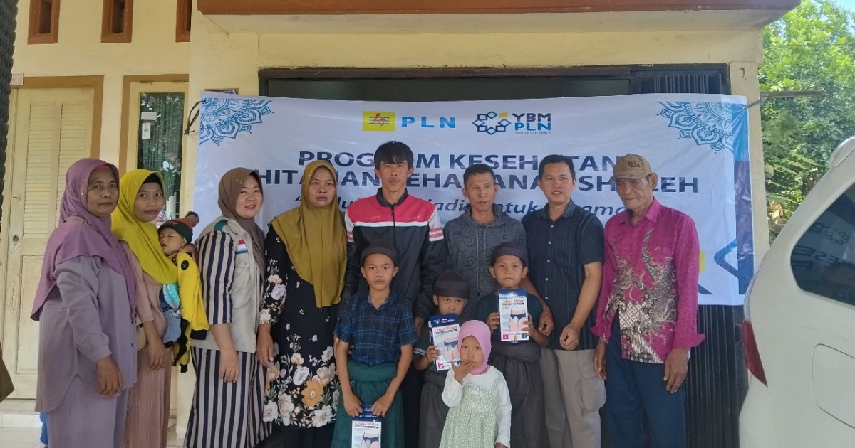 YBM PLN untuk Rakyat: Gelar Khitanan Massal untuk Anak Yatim dan Dhuafa di Bengkulu