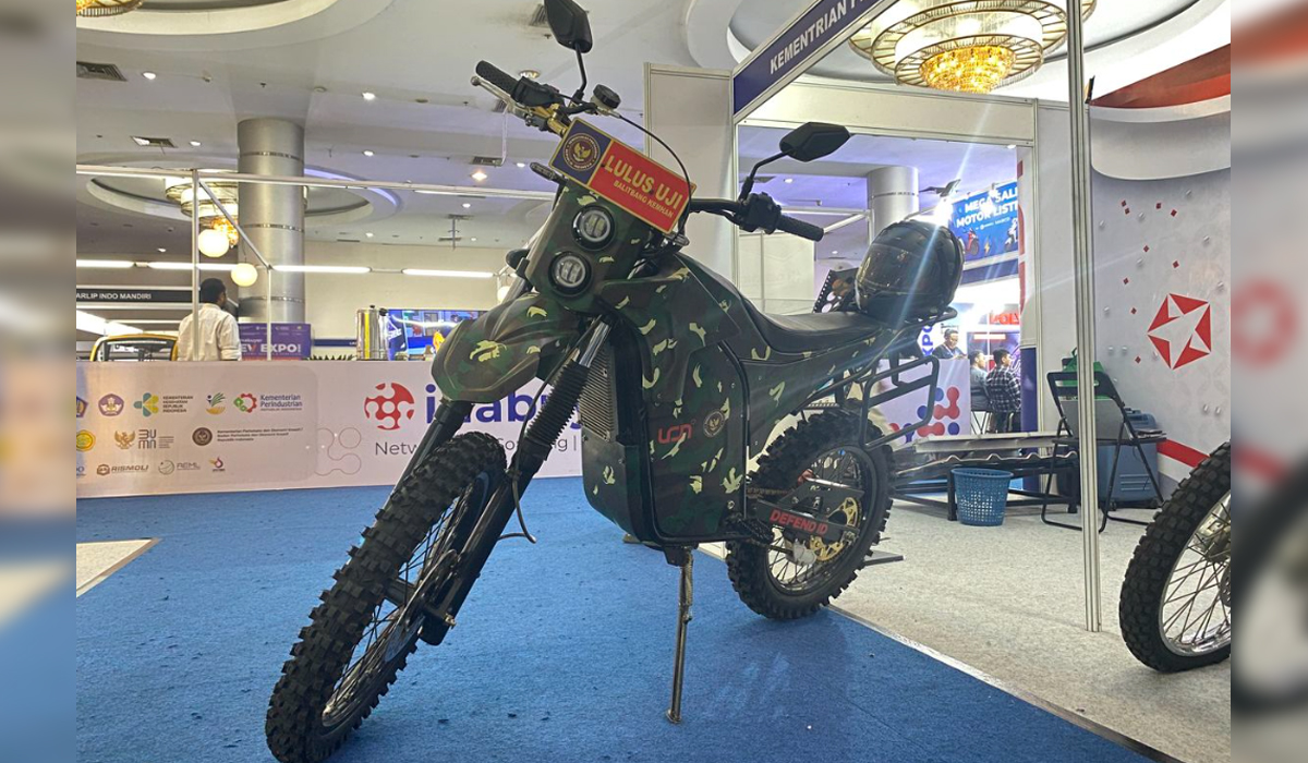 Ini Spesifikasi Motor Listrik Trail 'Len Sprint 3K' TNI-Polri Terbaru, Asli Buatan Indonesia