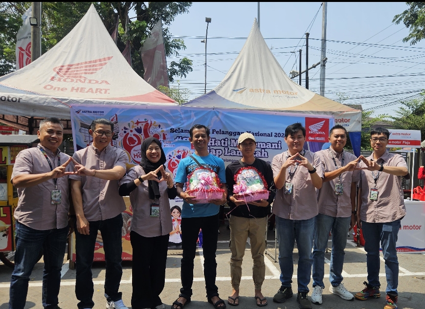 Peringati Rayakan Harpelnas, Astra Motor Sumsel Berikan Apresiasi bagi Konsumen Setia Honda, Ini Kegiatannya