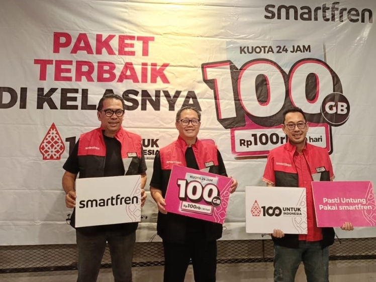 Smartfren Perkenalkan Paket 100 GB Seharga Rp100 Ribu untuk Pelanggan Generasi Digital Sumsel