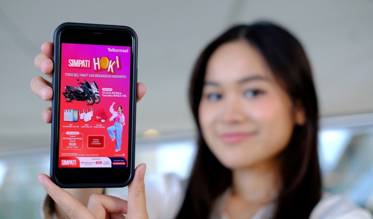 Telkomsel Hadirkan Program Undian SIMPATI HOKI Berhadiah Miliaran Rupiah